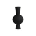 Vase décoratif en céramique pour intérieur - 12 x 12 x 25