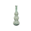Vase décoratif en verre soufflé pour la décoration intérieure - 10 x 10 x 35